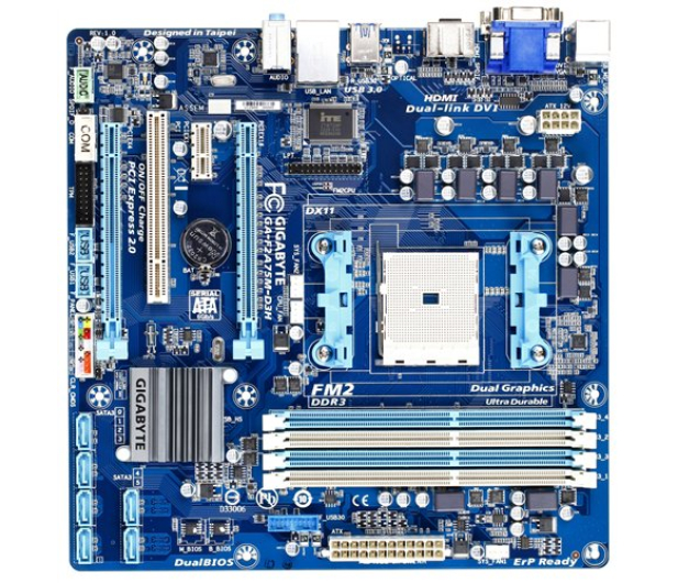 Gigabyte GA-F2A75M-D3H (A75 2xPCI-E DDR3) - 117238 - zdjęcie 2